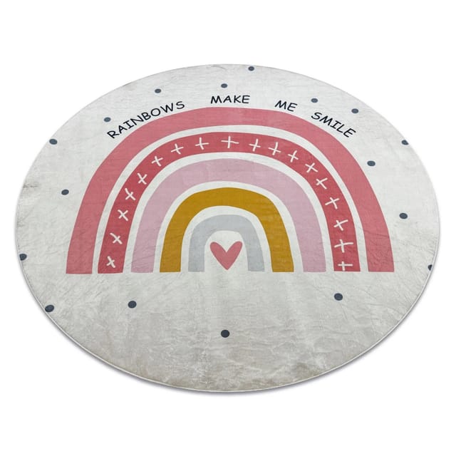 RugsX Teppich Bambino VG20978 Weiß 100cm 100cm
