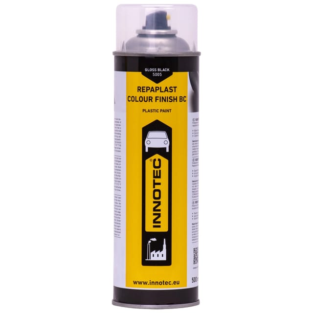 Innotec Repaplast Colour Finish Bc 500 ml Schwarz Glänzend