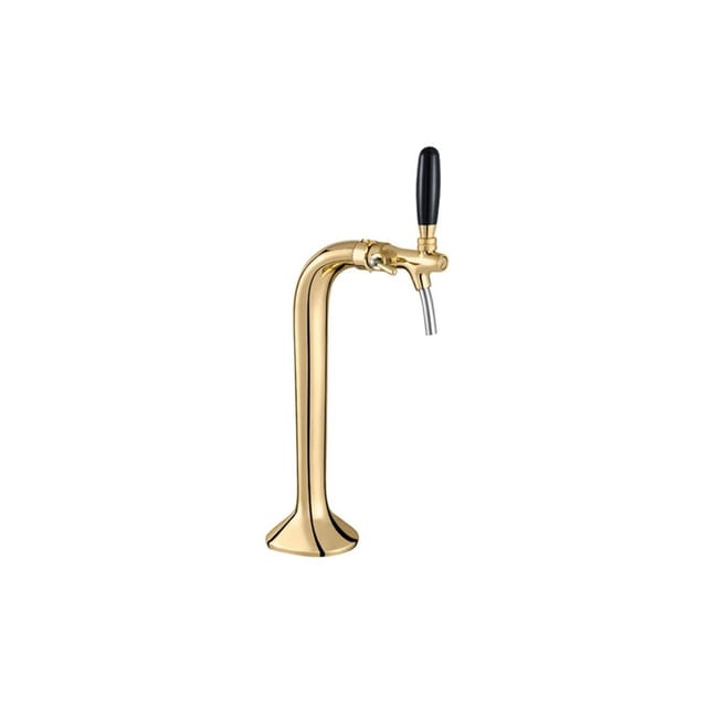 Ich-Zapfe Schanksäule Goldfarben 1- Metall