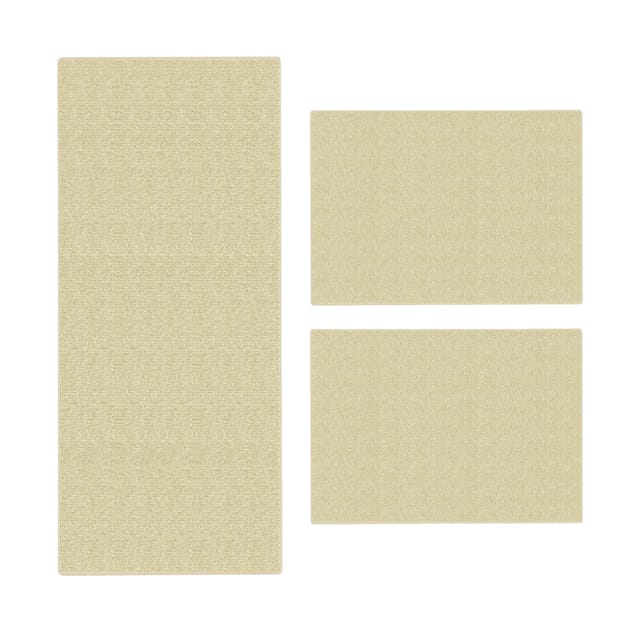 Karat Sisal-Bettumrandung Sylt 3-teilig Ivory