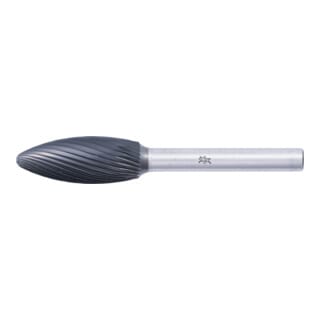 PFERD Tungsten carbide burrs B 1230/6 Z3 HC-FEP