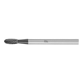 PFERD Tungsten carbide burrs TRE 0307/3 Z3 PLUS HC-FEP Ovalfräser hochverschleißfest