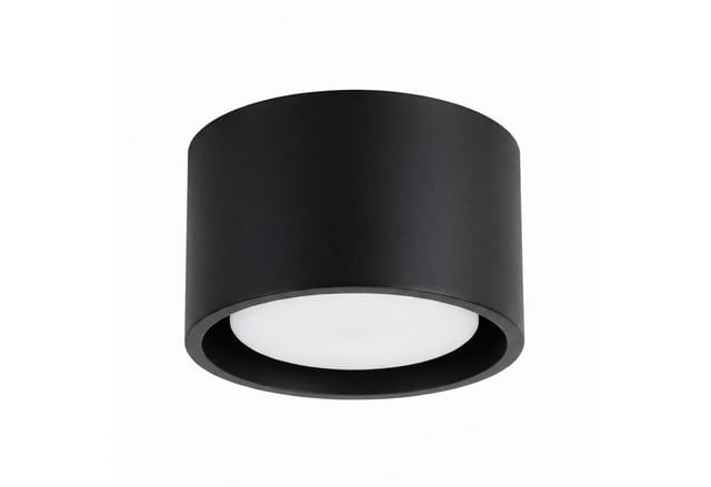 SOLLUX lighting Deckenleuchte Plafond MODO 1 schwarz Gx53, Nicht enthalten