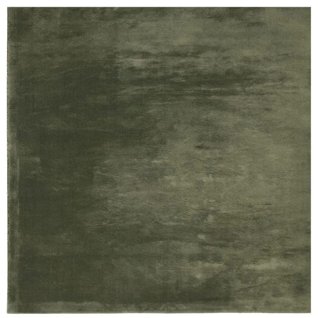 vidaXL Teppich Huarte Kurzflor Weich Und Waschbar Wald 160x160 Cm 1932610