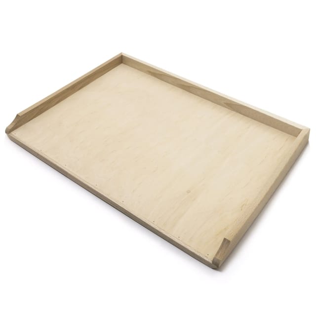 HolzFee Backbrett Teigbrett Nudelbrett 70 x 49 cm