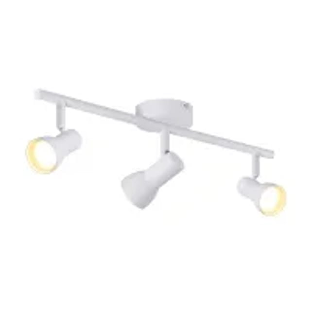 NETTLIFE Deckenleuchte aus Metal L43Weiß NETTLIFE Deckenleuchte aus Metall L42cm Weiß 25W