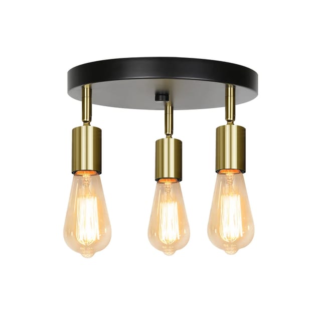 NETTLIFE Deckenleuchte aus Metall L24cmGoldfarbe NETTLIFE Deckenleuchte aus Metall L52cm Gold