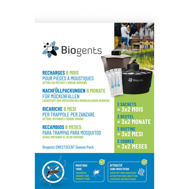 Biogents BG-Sweetscent Lockstoff 6 Monate Nachfüllpackung 1 Stück