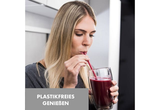 Klarstein Trinkhalme Glaswerk Salizzada