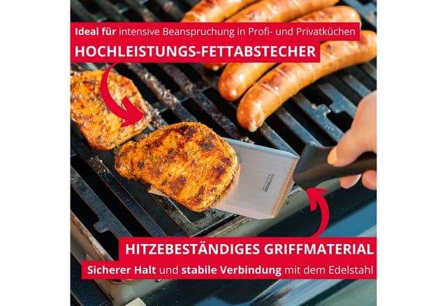 WESTMARK Pfannenwender »Master Line«, 11,5 x 9 cm, starr
