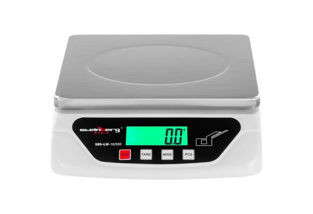 Steinberg Systems Feinwaage 10 kg / 0,5 g Digitale Zählwaage Briefwaage Küchenwaage Grammwaage