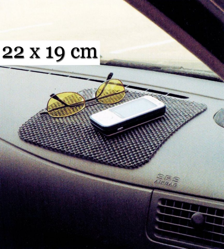 All Ride Antirutschmatte ANTIRUTSCHMATTE 22x19cm Haftmatte Rutschmatte Haft-Pad 42, Handy Halter Auto KFZ