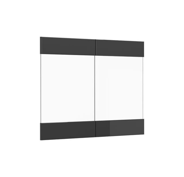 Vicco Hängeschrank R-Line, Anthrazit Hochglanz, 79.2 x 59 cm Möbelfront für den Hän... (1-St)