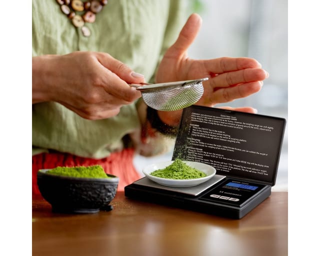 Wozinsky Feinwaage WDW-1000, 0,01 g Präzision mit LCD Beleuchtung