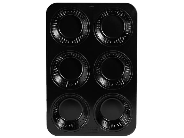 Kaiser Backform Brötchenform Inspiration perforiert, 28x19 cm, Antihaft, 6 Brötchen