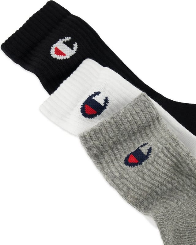 Champion Sportsocken (Packung, 6-Paar) für Kinder, 6er-Pack, mit sportlichem Stil