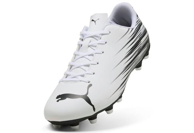 PUMA ATTACANTO II FGAG Fußballschuh für Rasen- und Kunstrasenplätze, mit weichem Synthetik-Obermaterial