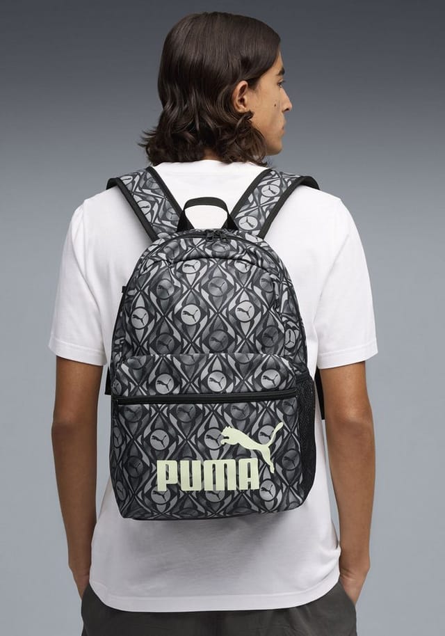 PUMA Rucksack PHASE AOP BACKPACK SET (2-tlg), für vielseitige Einsätze, sportlicher Stil