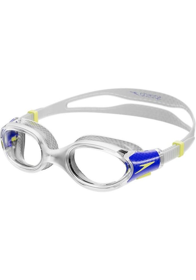 Speedo Schwimmbrille Biofuse 2.0 Junior, Breites optisches Profil, für Junioren von 6-12 Jahren