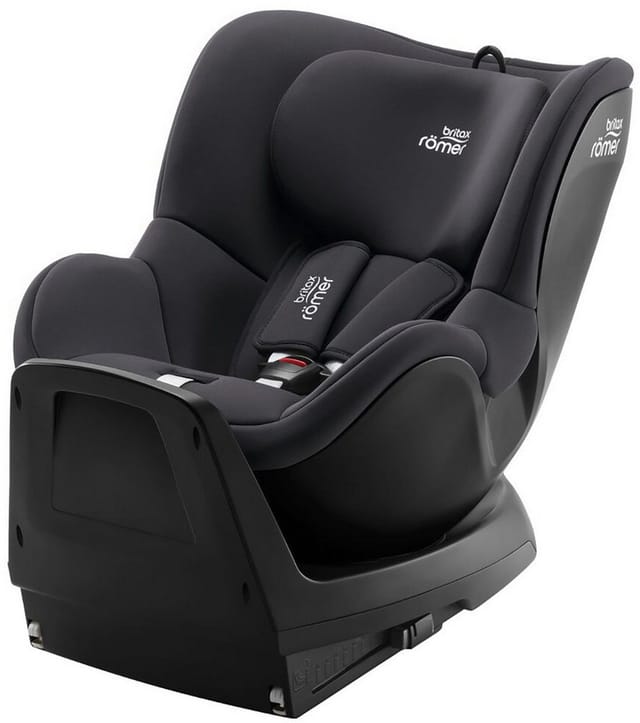 BRITAX RÖMER Autokindersitz DUALFIX PLUS, ab: Geburt, bis: 4 Jahren, bis: 105 cm, mit 360°-Drehfunkion
