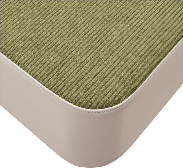 Hipp-Hopp - das Hüpfpolster Weichbodenmatte Rundy, Hüpfpolster S cotton/cord, Hüpfmatte, 94x70x17 cm, Made in Germany