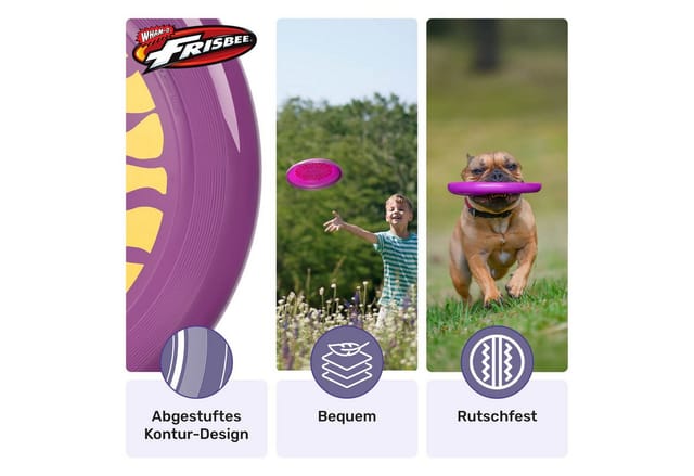 Frisbee Wurfscheibe Cool Flyer, 25 cm, 130g (1-St)