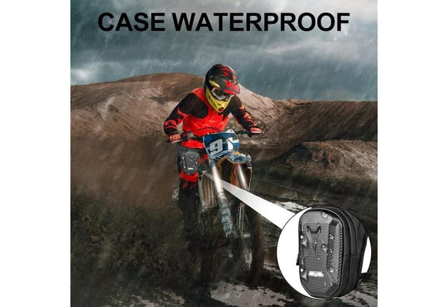 LuxusKollektion Beintasche Beintasche Motorrad wasserdicht reflektierend verstellbar unisex