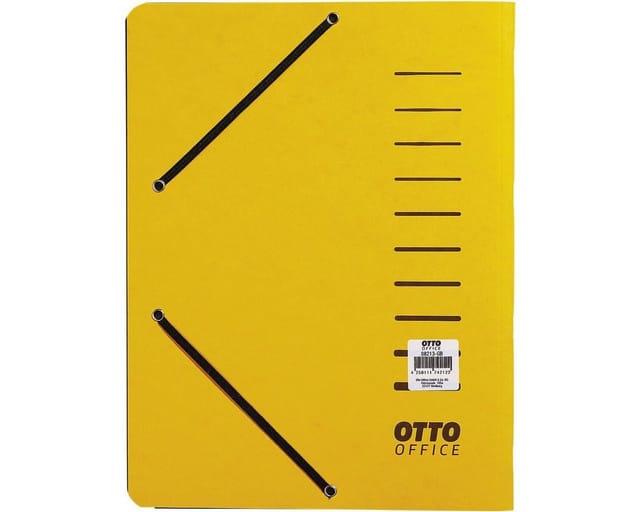 Otto Office Organisationsmappe Standard, Sammelmappe mit 12 Fächern, DIN A4