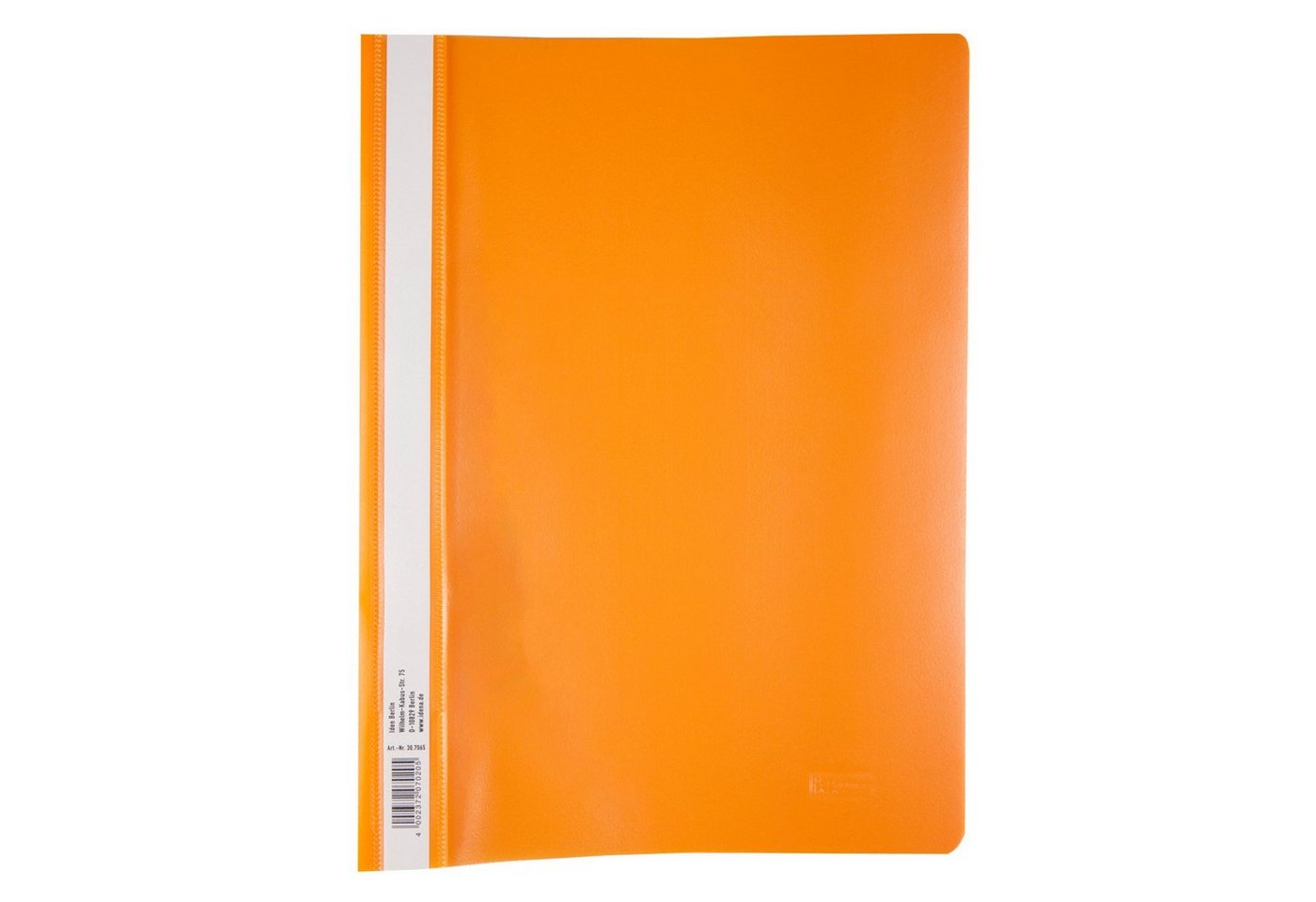 Idena Hefter Idena Schnellhefter A4 PP orange extra stark Bild 2