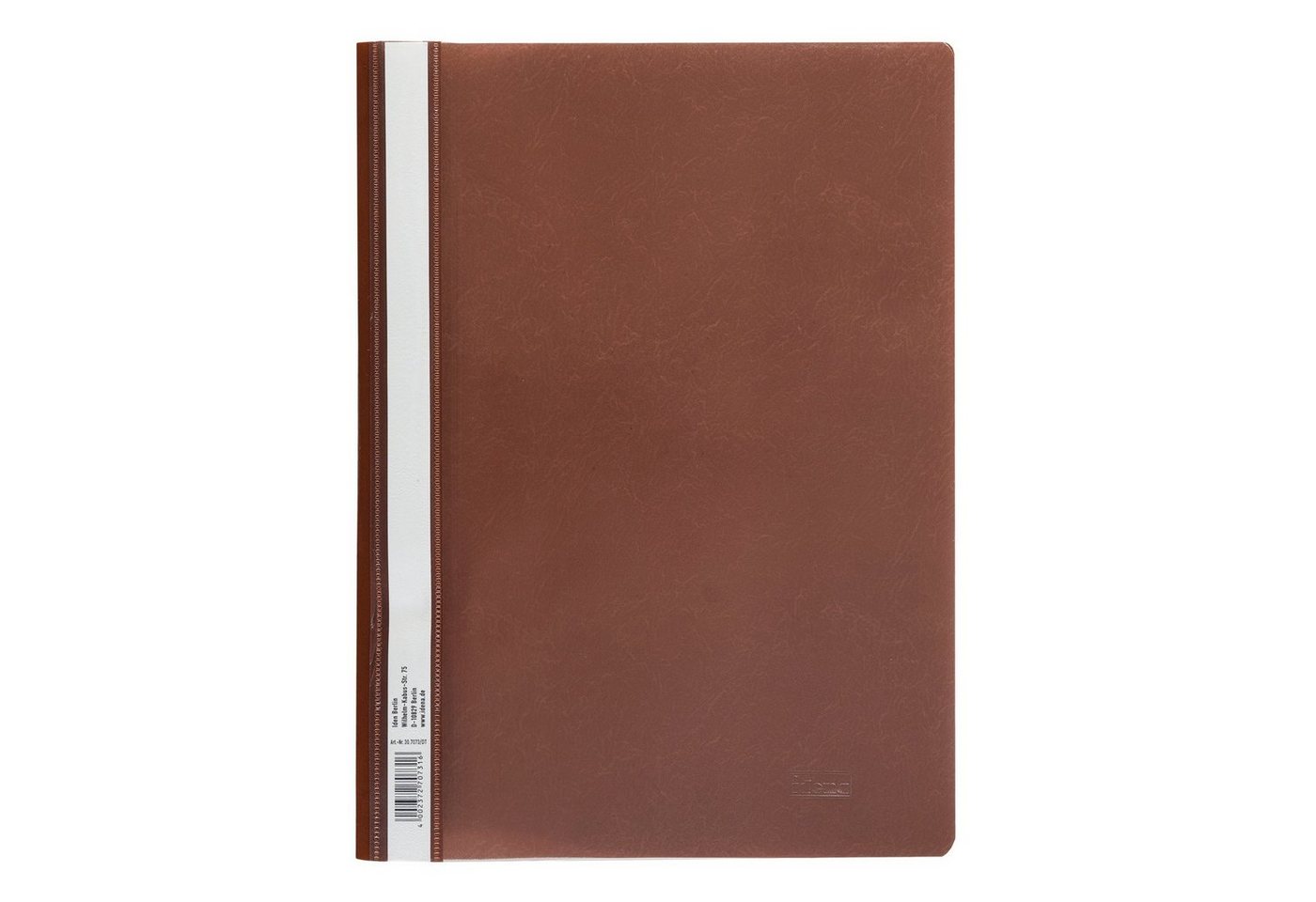 Idena Hefter Idena Schnellhefter A4 PP braun extra stark Bild 4