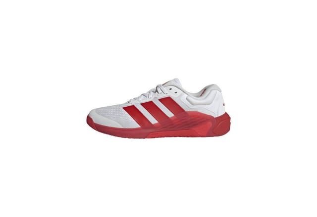 adidas Performance Dropset 4 Power Trainer weiss/rot Herren Fitnessschuh
