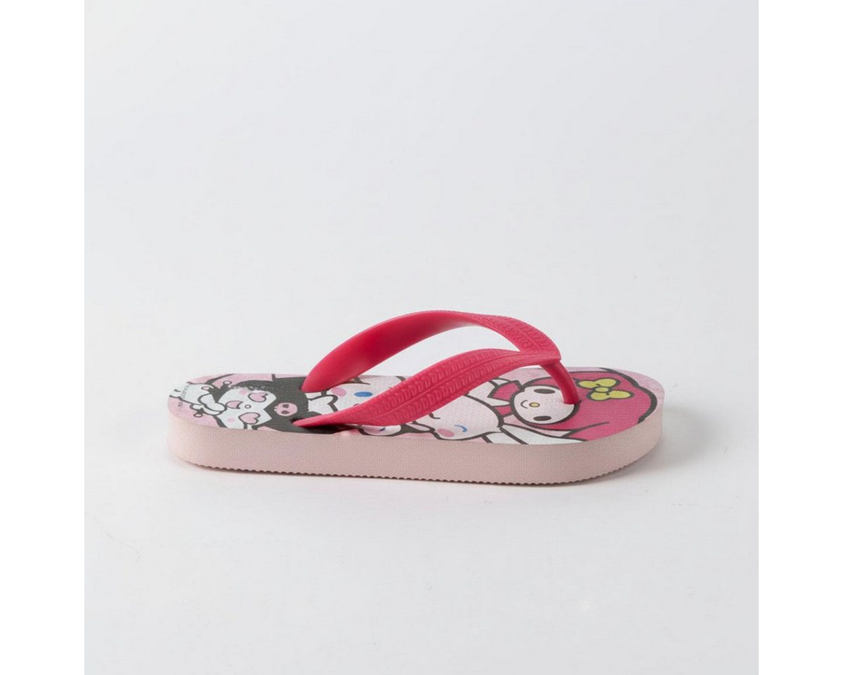 Hello Kitty Kinder Badeschuhe Flip Flops Zehentrenner für Strand und Pool Badeschuh Bild 5