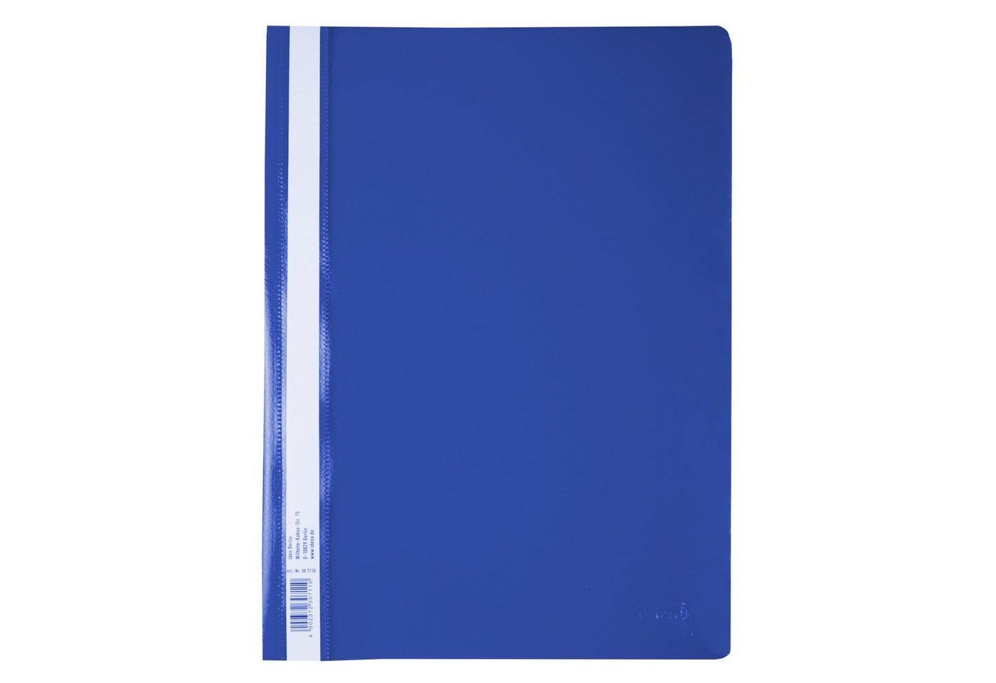 Idena Hefter Idena Schnellhefter A4 PP blau extra stark