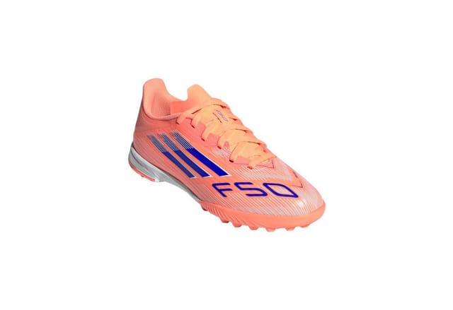 adidas Performance F50 League TF (für Kunstrasen, Hart- und Aschenplätze) orange/blau Fußballschuh