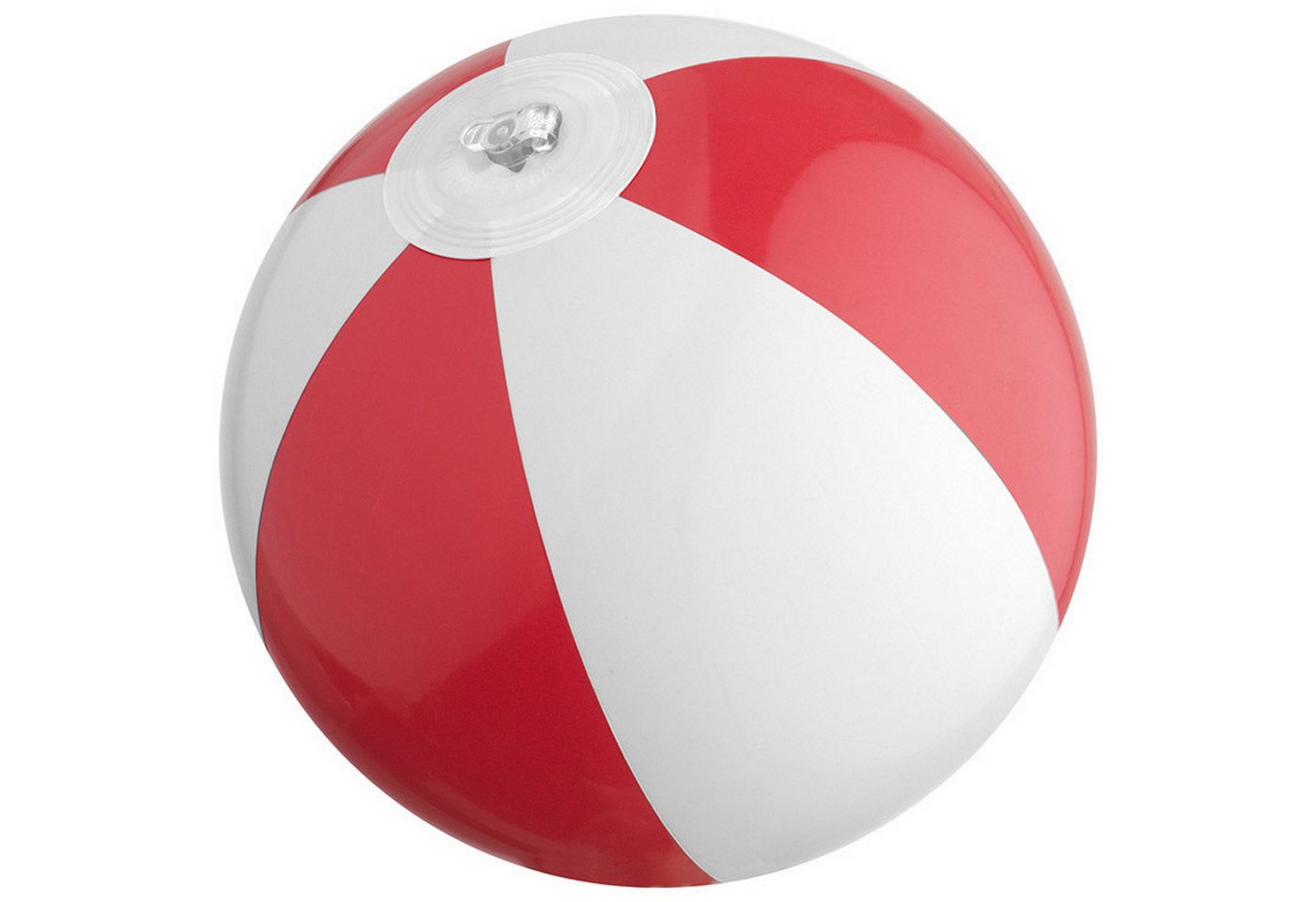 Macma Wasserball Mini Strandball / Wasserball / Farbe: rot-weiß