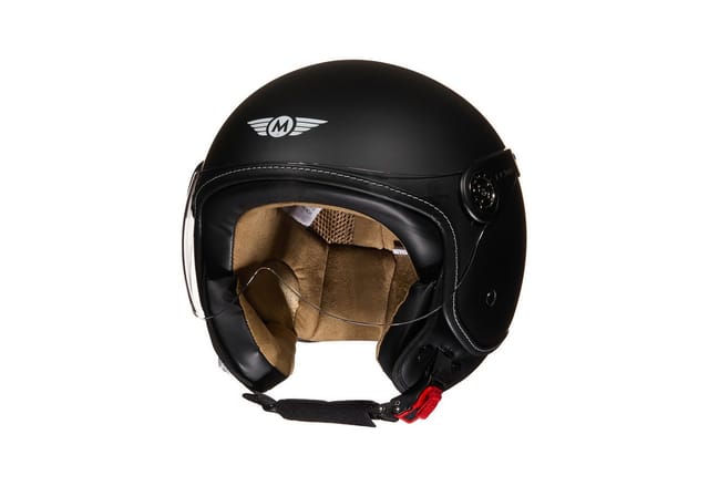MOTO HELMETS Motorradhelm Integralhelm Motorrad Full Helm H-44, Helm für Motorrad Roller Scooter, Schnellverschluss, Visier, nur 1050g