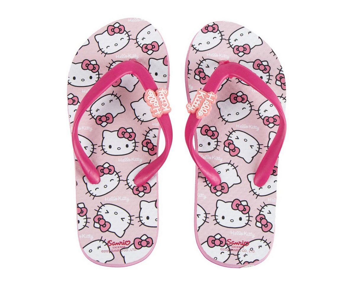 Hello Kitty Kinder Flip Flops für Pool Strand Urlaub und Freizeit Badesandale