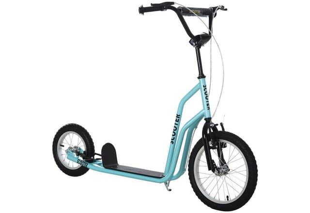 HOMCOM Scooter Kinderroller mit Handbremse