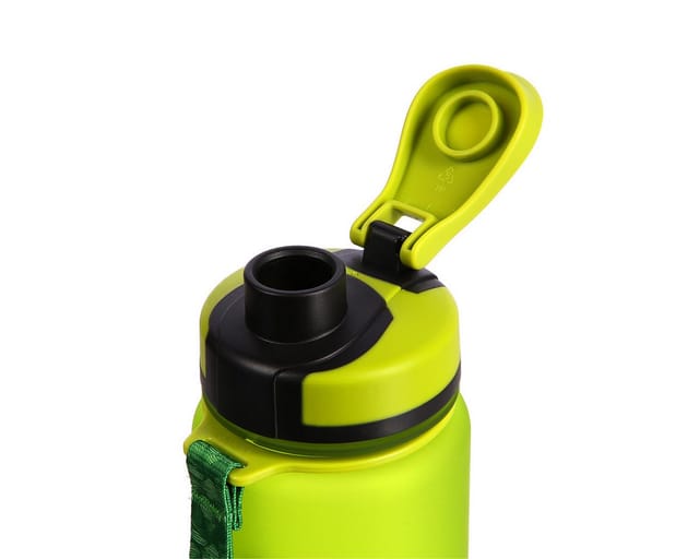 NILS CAMP Trinkflasche Wasserflasche Outdoor Sportflasche Campingflasche 600ml Tritan, ergonomische Form