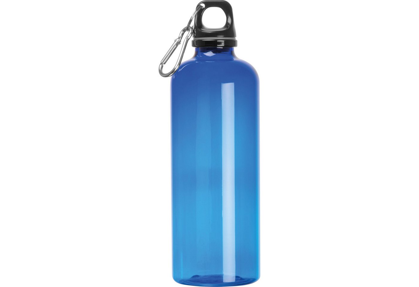 Macma Trinkflasche Sporttrinkflasche mit Karabinerhaken / 600ml / Farbe: blau