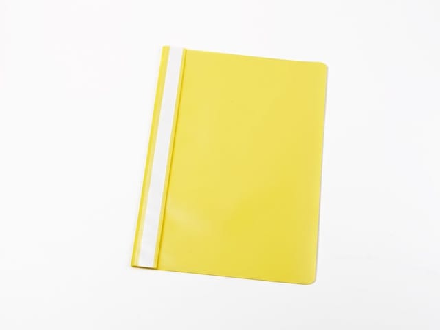 Loer & Schäfer Hefter Schnellhefter DIN A4 / PP / Farbe: gelb
