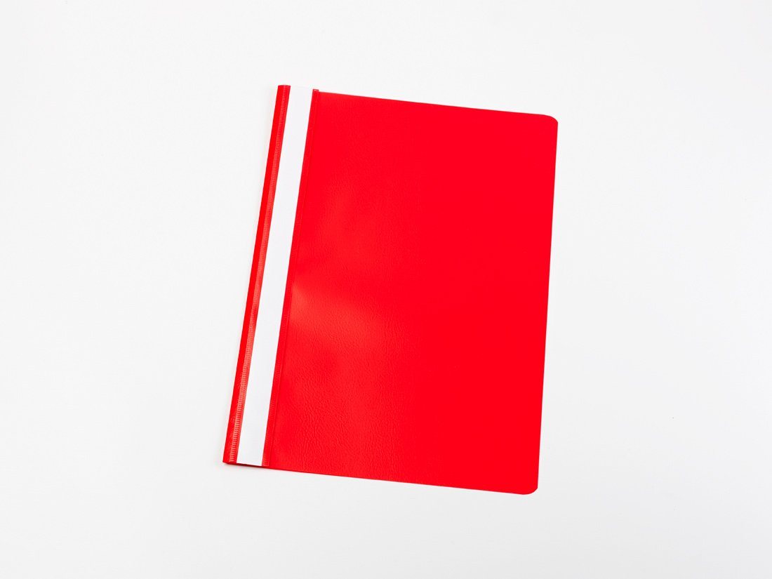 Loer & Schäfer Hefter Schnellhefter DIN A4 / PP / Farbe: rot