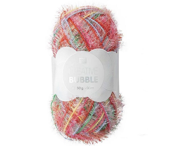 rico Bubble Print Häkelwolle, 90 m