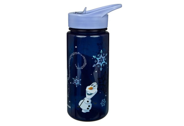 Disney Trinkflasche 500 ml Frozen Kinder blau Wasserflasche für Alltag