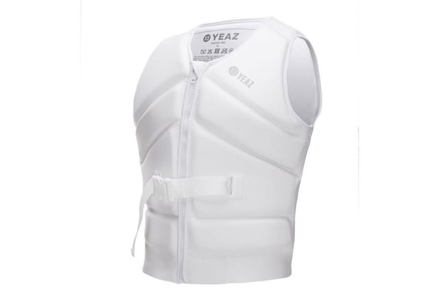 YEAZ Schwimmweste NEOVEST PRO Neoprenweste mit Gurt, Hochwertige Neopren Weste mit 50 Newton Auftrieb