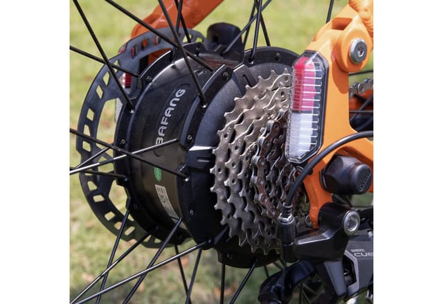 DOTMALL E-Bike Mountainbike Cyrusher Ranger 2.0 All-Terrain-Elektrofahrrad,52V 20Ah Shimano 9-Gang, Heckmotor, 1040 Wh
