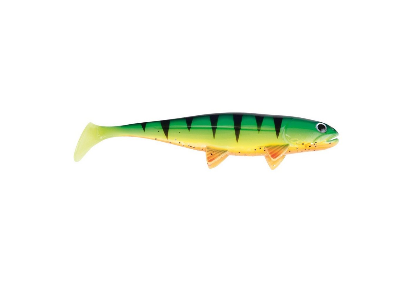 Jackson Fishing Kunstköder, Jackson The Fish 10cm Firetiger Gummifisch Bild 3
