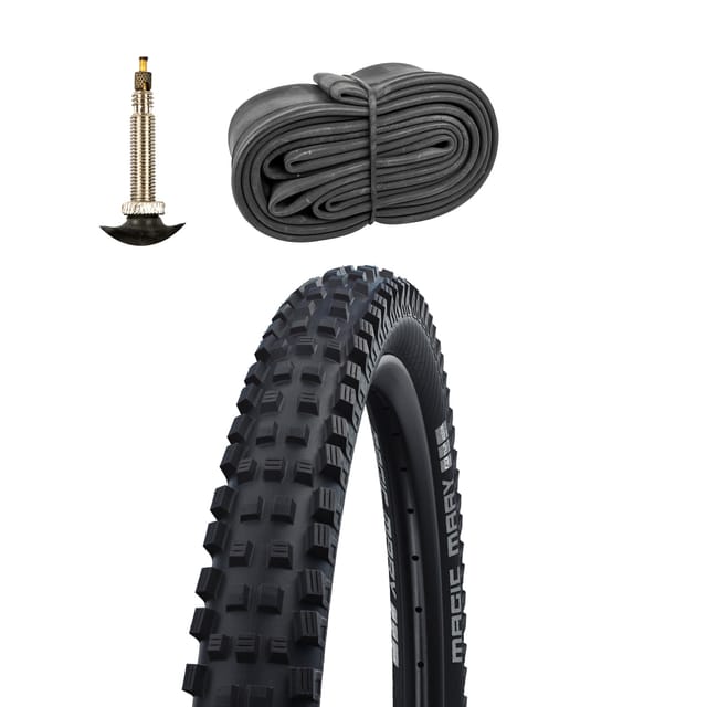 Schwalbe Magic Mary Fahrradreifen Enduro MTB 29 Zoll E Mountainbike Reifen Downhill Fully oder Hardtail Super Gravity Addix Soft 2,40" HS447