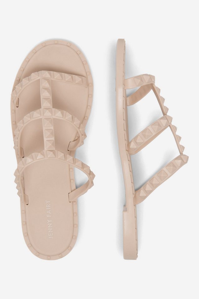 Jenny Fairy Jenny Fairy Damen Flip-Flops 38 natur 5905588548638 Badepantolette Bild 4