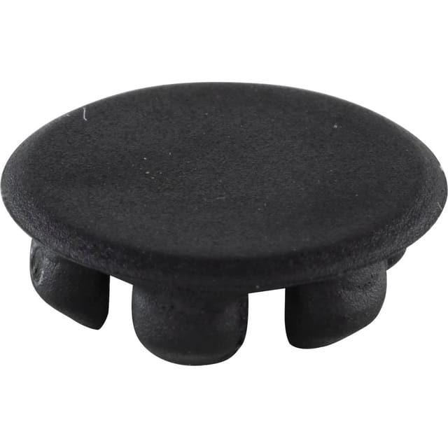 Camar Abdeckkappe für Schrankaufhänger 817 für Bohrung ø 10 mm Kunststoff Schwarz